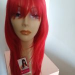 perruque Beyonce   synthetic hair  colour FIRE RED